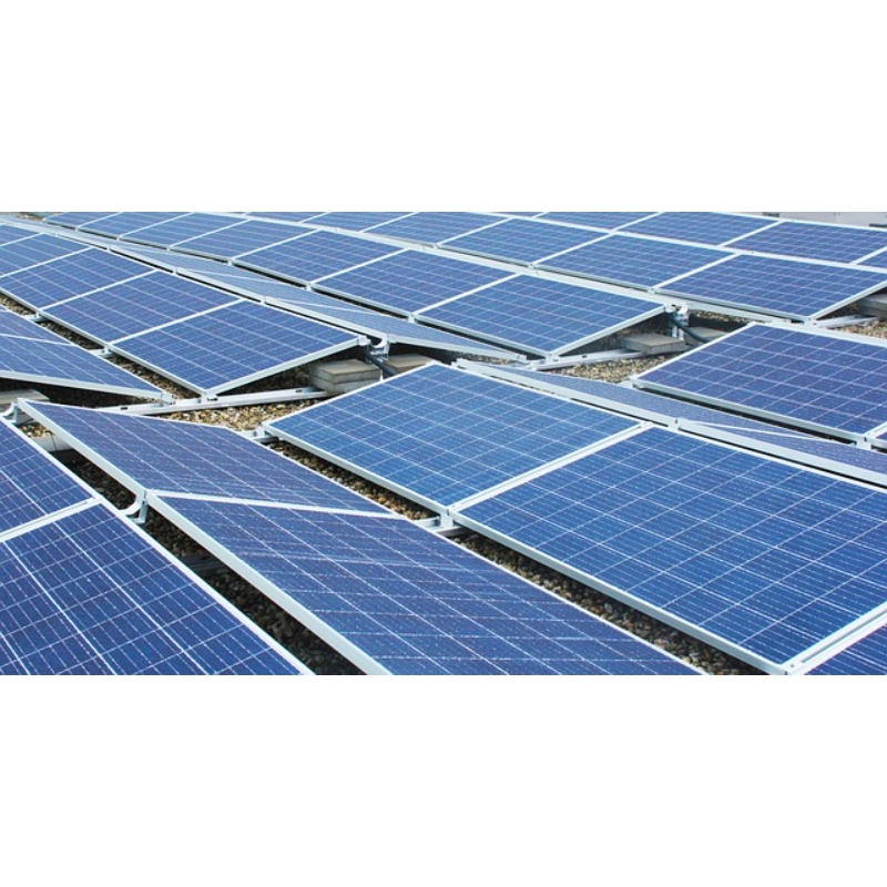 More Efficient PV Panel Bracket Ground Mounting System for Green Energy