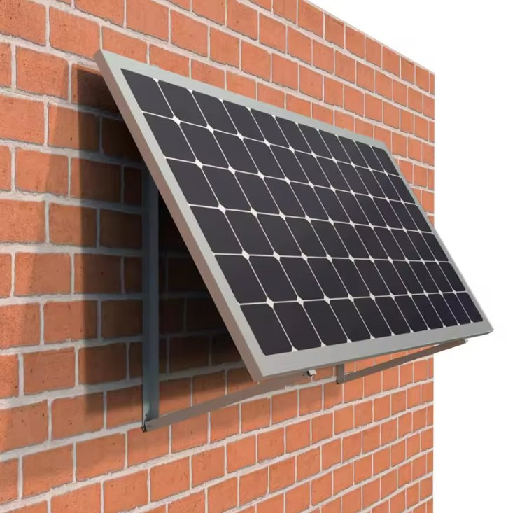 Easy Installation Wall Solar Panels Mounts Triangle Bracket Adjustable