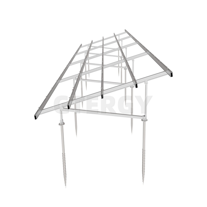 Bracket Panels PV Solar Panel Ground Fixed and Racking System Tilt Ground Mounting Structure