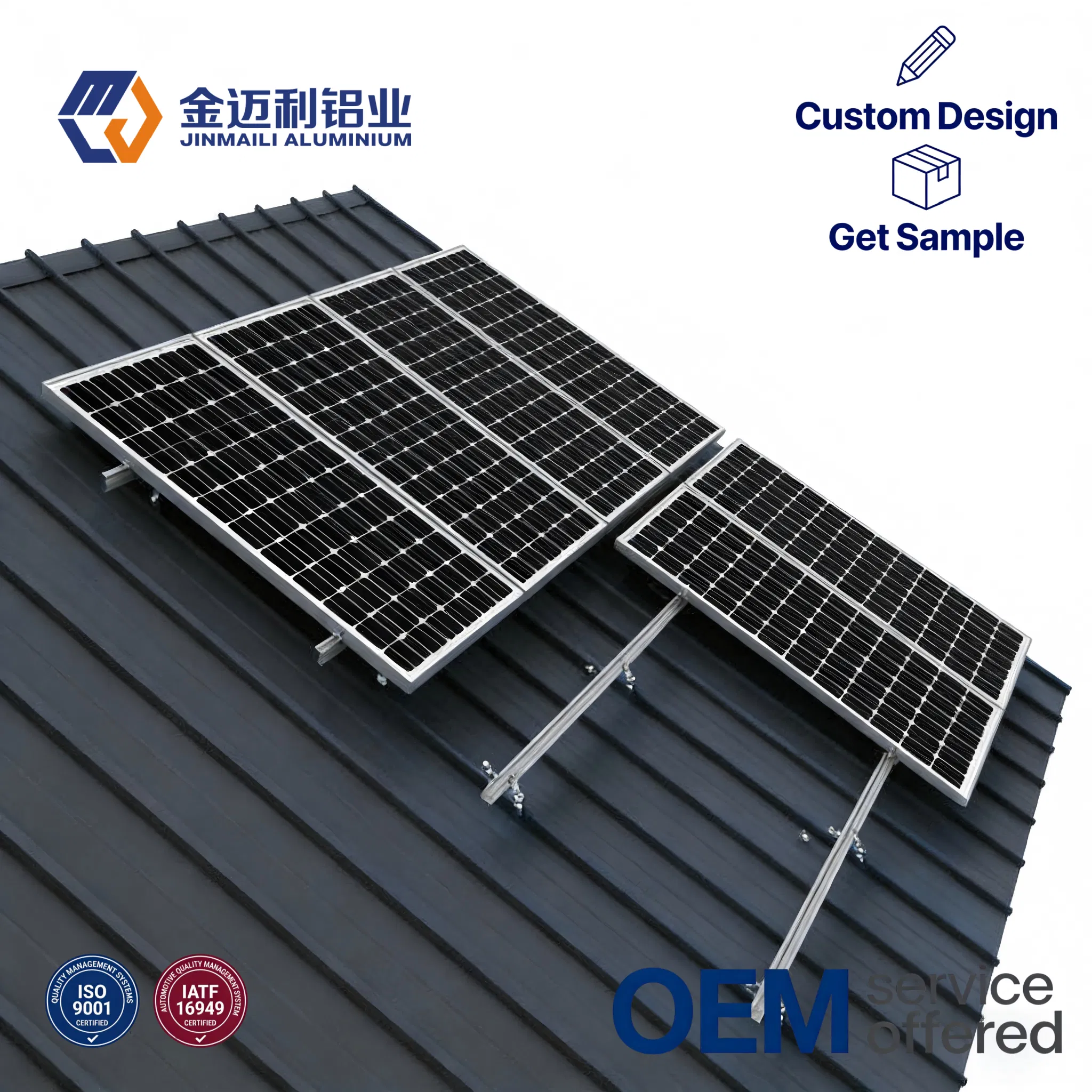 Lightweight Weather-Resistant Solar Roof Bracket for Easy Installation