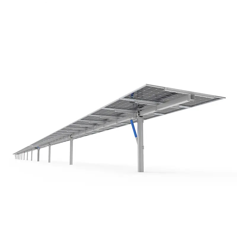 Advanced 2kw to 100kw Horizontal Single Axis Solar Panel Tracking Bracket System