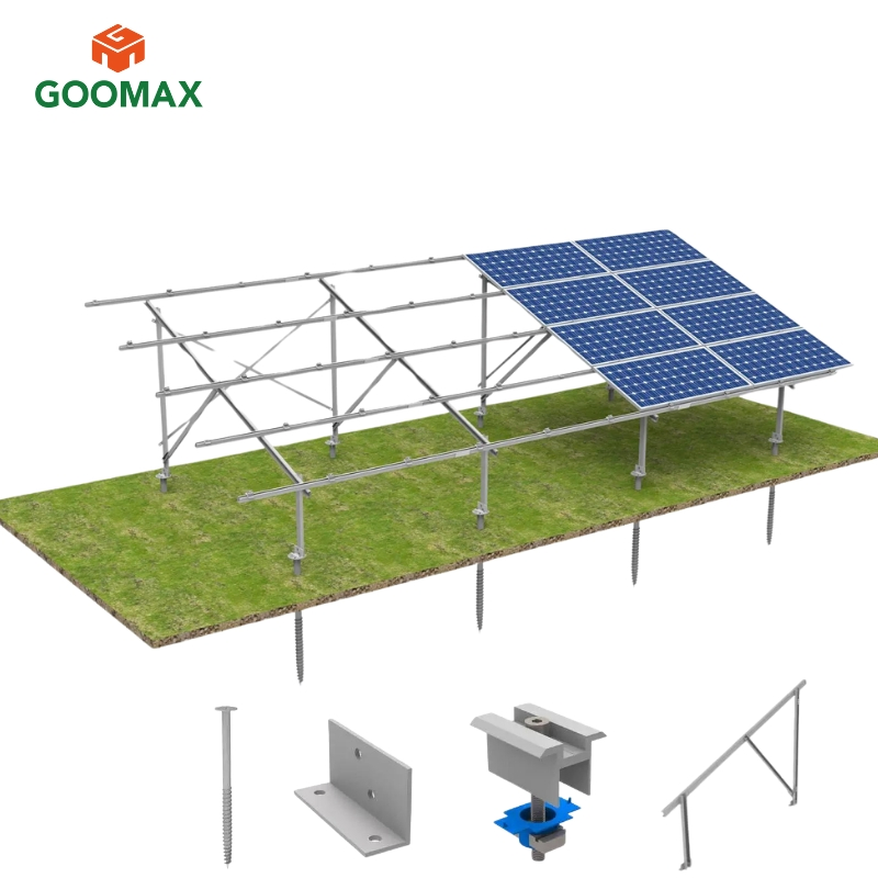 Goomax Premium Aluminum Solar Panel Mounting Bracket MID Clamp