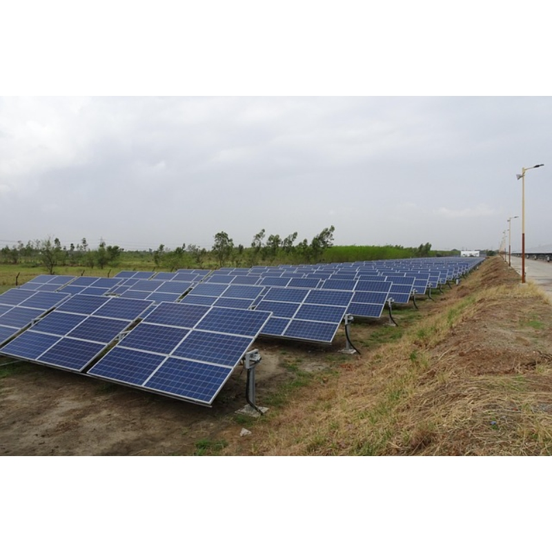 More Efficient PV Panel Bracket Ground Mounting System for Green Energy