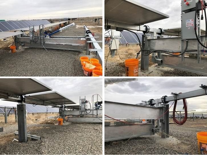 Hot Sale Heavy Steel Solar Panel Mounting Bracket Solar Tracking System with Durable Construction