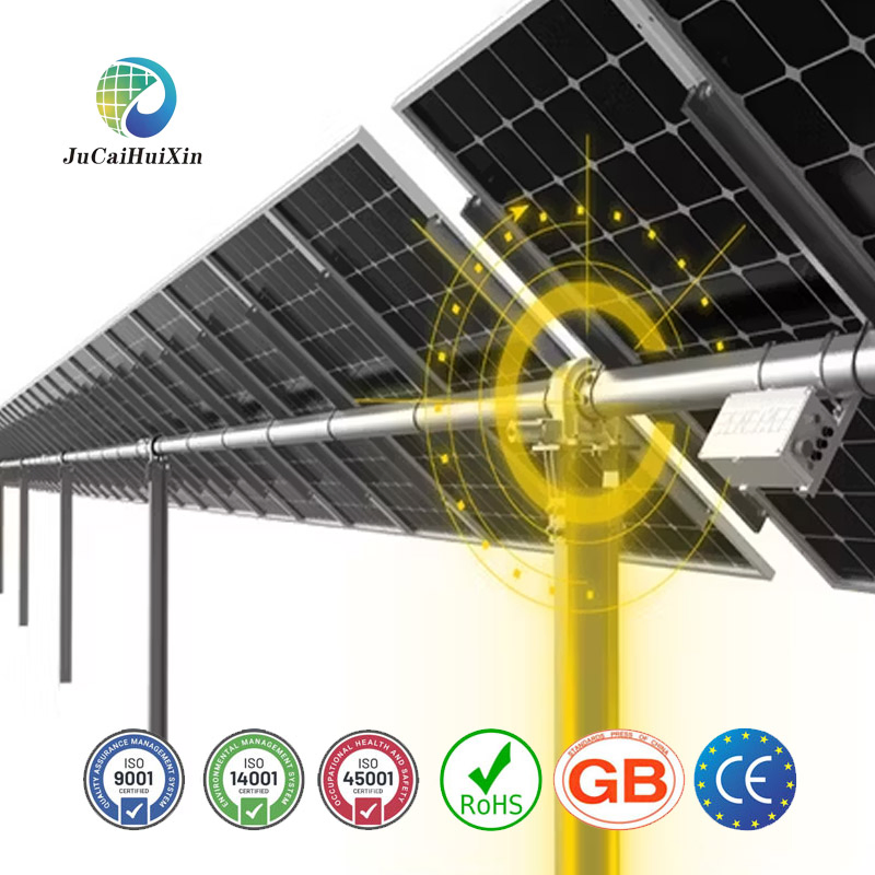 Premium 1-Axis Solar Tracker Sun Tracking Bracket System