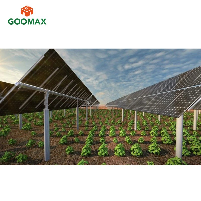 Goomax Single Axis Solar Tracking System with Adjustable Solar Panel Mounting Brackets Available