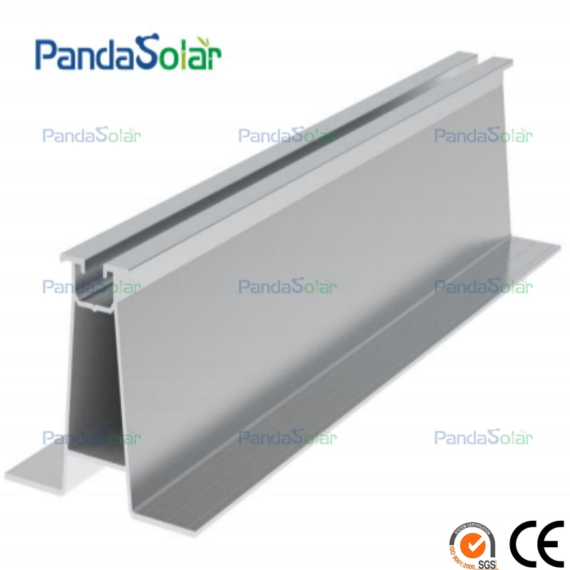 Aluminum Profiles Solar Panels Roofing Support H30 Short Rail Montage Brackets