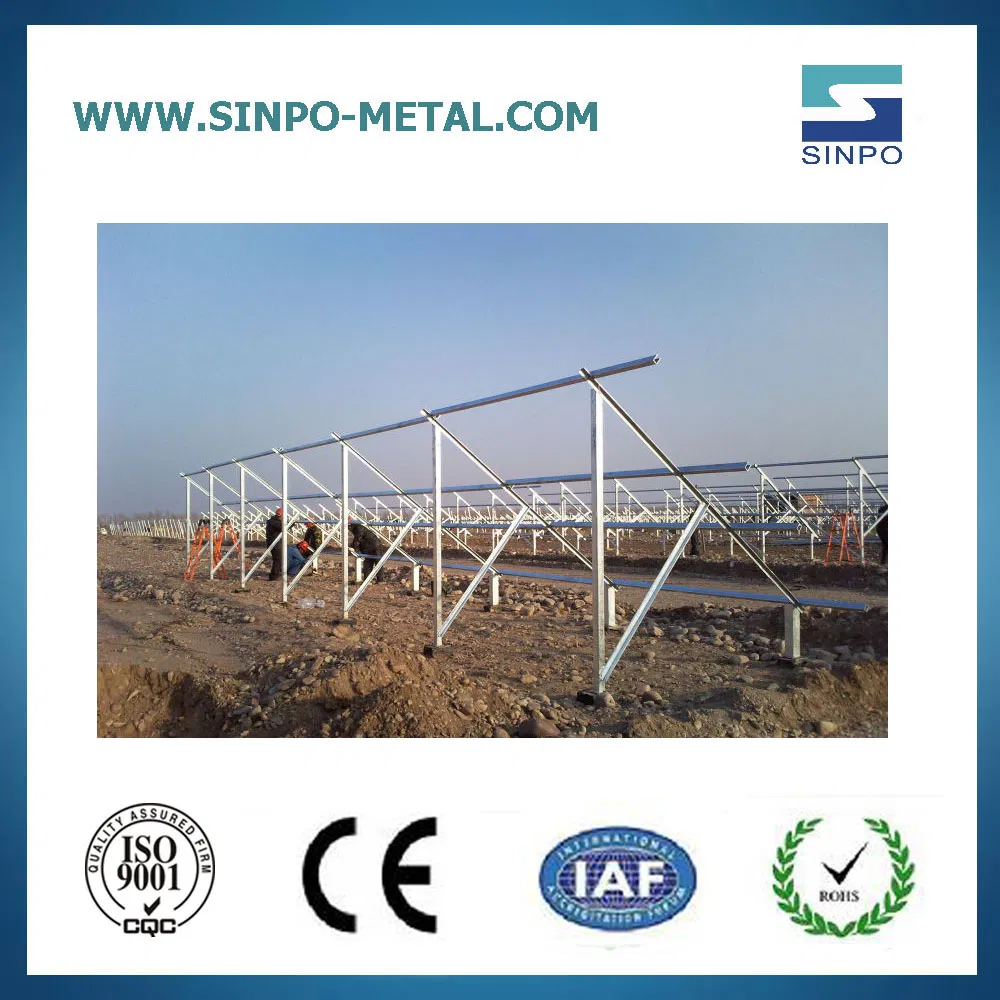 Solar Products Ground Solar Panel Mounting Aluminium Rail