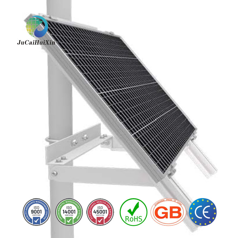 Carbon Steel Pole Mount Solar Panel Bracket Solar Panel Pole Bracket