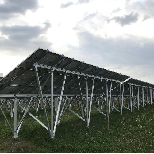 Hot DIP Galvanized Steel Mounting PV Module Structure Solar Panel Ground Racking System