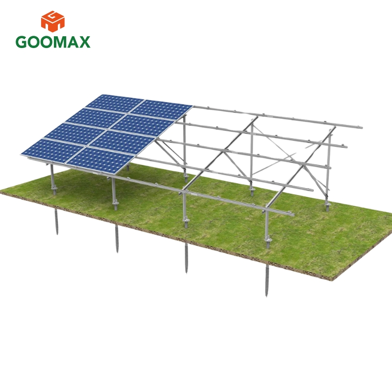 Goomax Lightweight Ground Mount Solar Panels Bracket for Easy Handling
