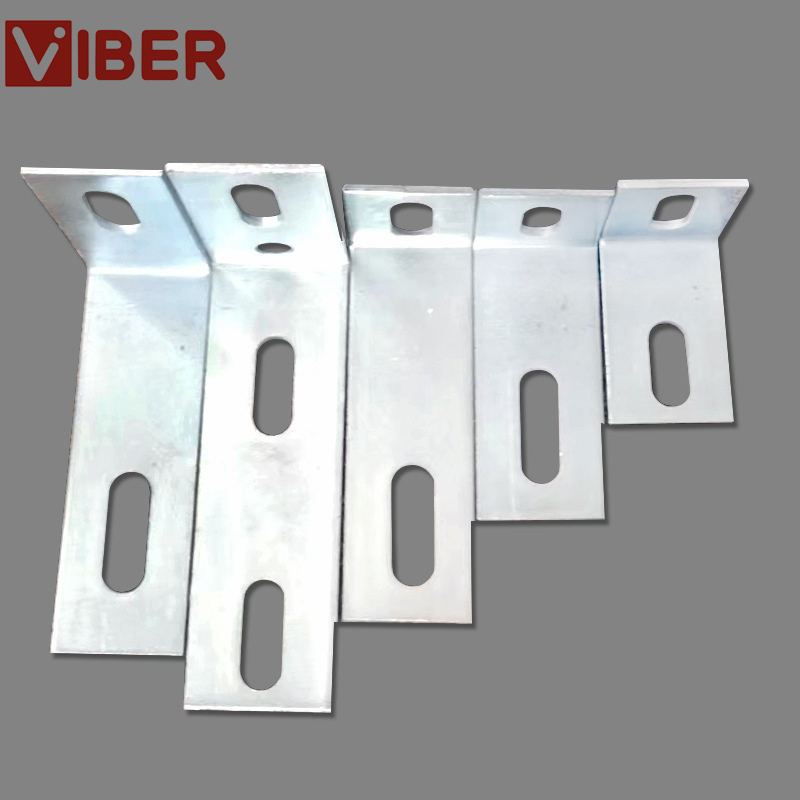 Durable Zinc-Plated Sabi Corner Angle Fastener for Steel Structures