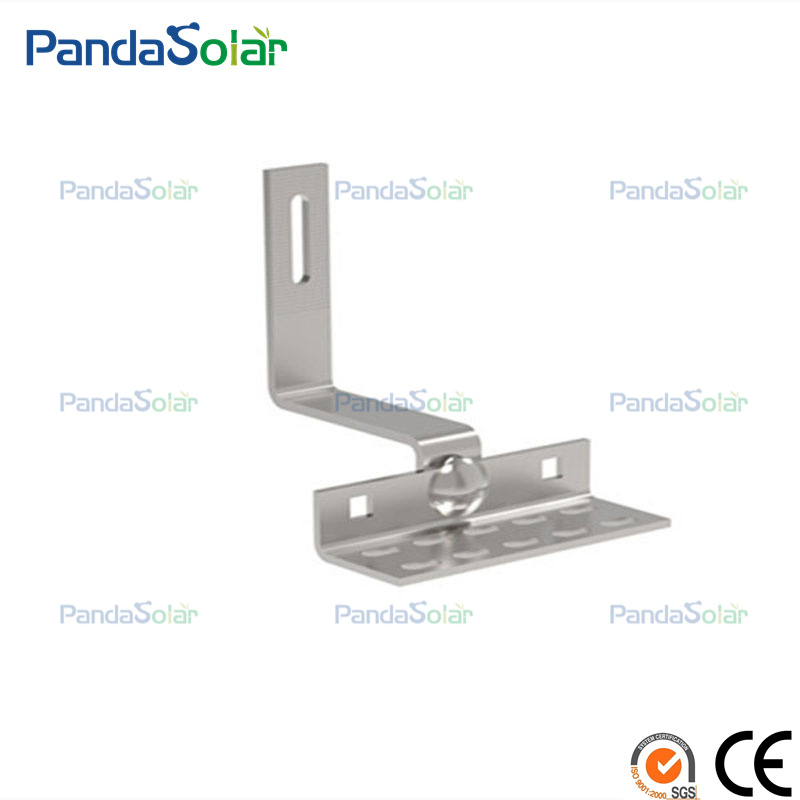 Hot Sale Solar Adjustable Tile Roof Hooks for Solar Panel Mounting