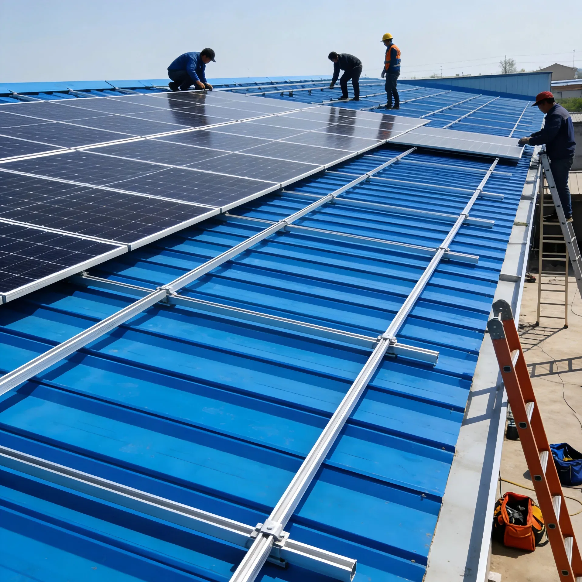 Custom Weather-Resistant PV Roof Bracket for Lightweight Solar Racking