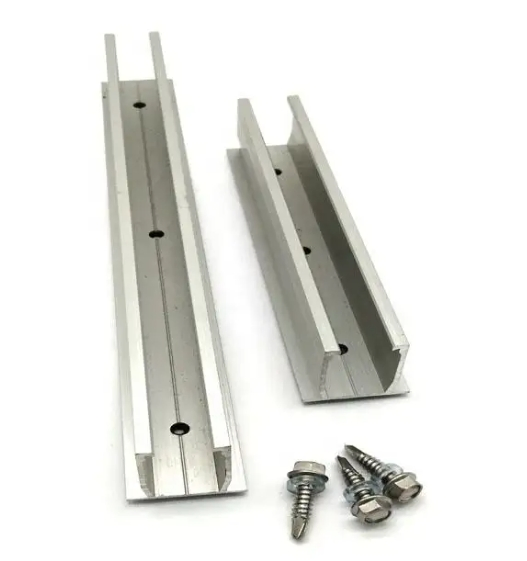 Hot Selling Solar Rail Solar Panel Rails Solar Aluminum Rail