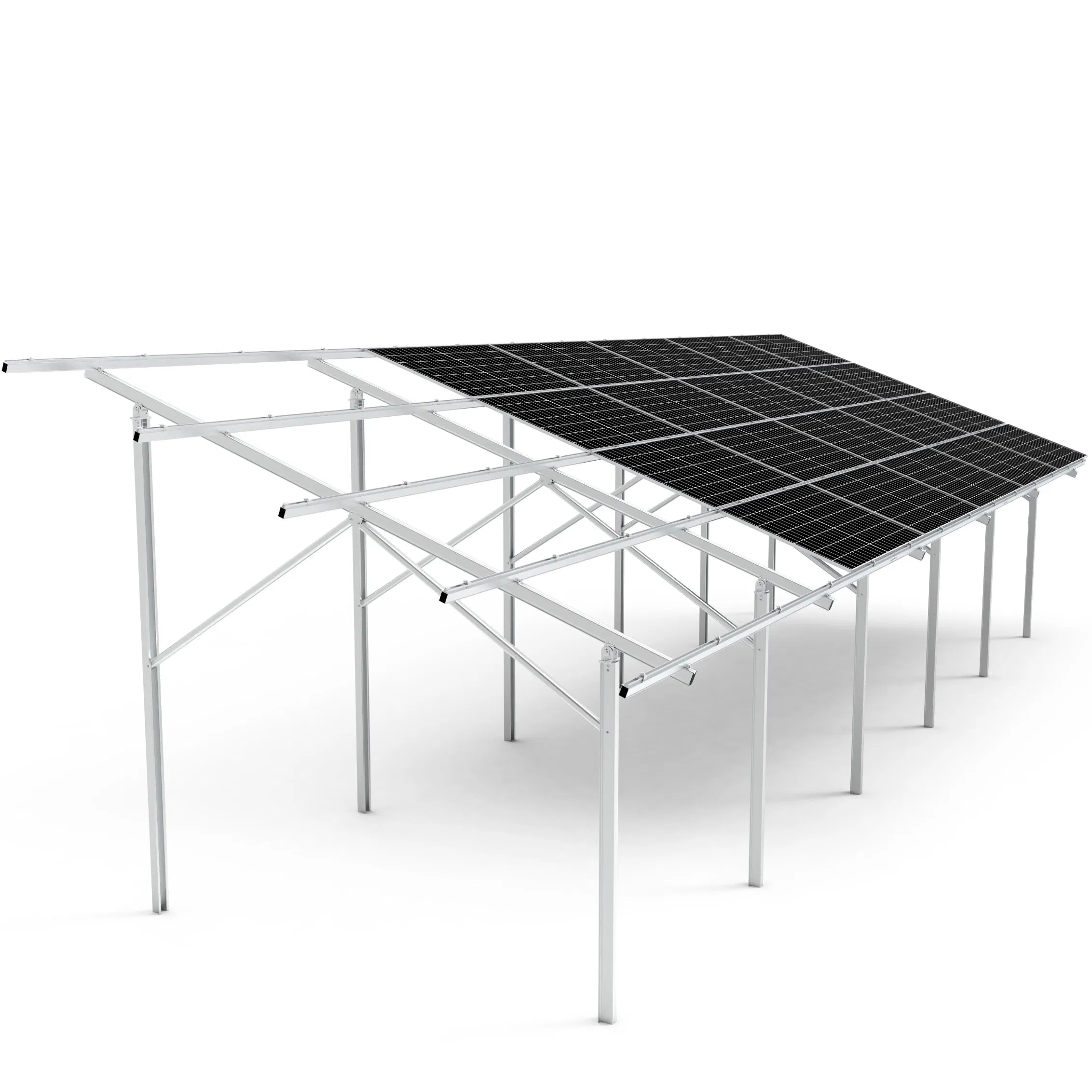 China Wholesaler Salt Resistant Lightweight Design Ground-Mounted Solar Panel Mounts