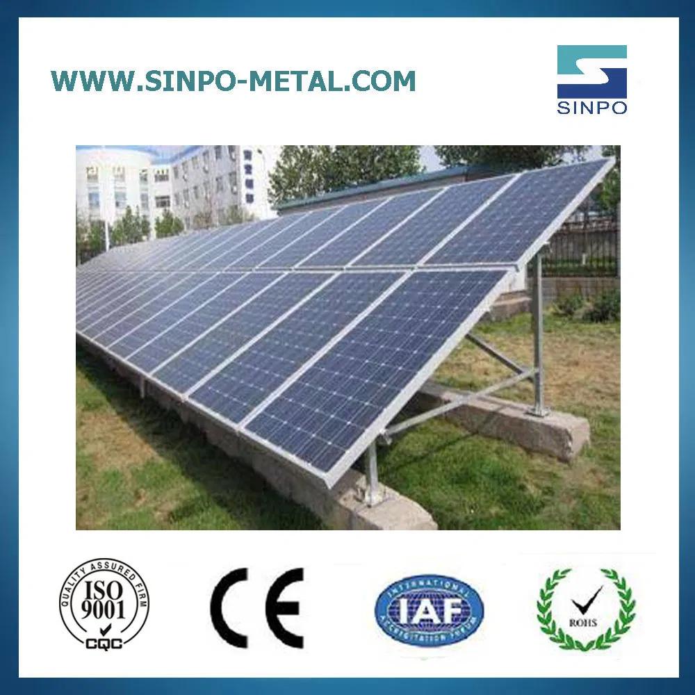 Solar Products Ground Solar Panel Mounting Aluminium Rail