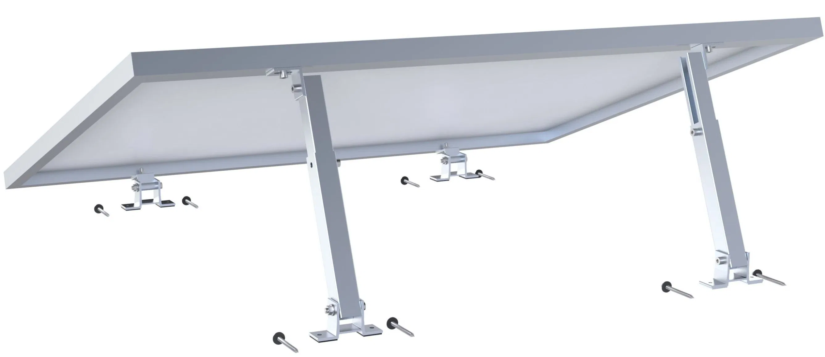 Best Selling Adjustable Tilt Rear Leg Solar Roof Mounting Bracket 15-30 Degree