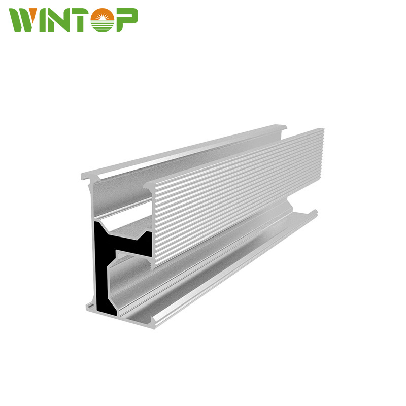Solar Panel Roof Mounts Component Aluminum Rail