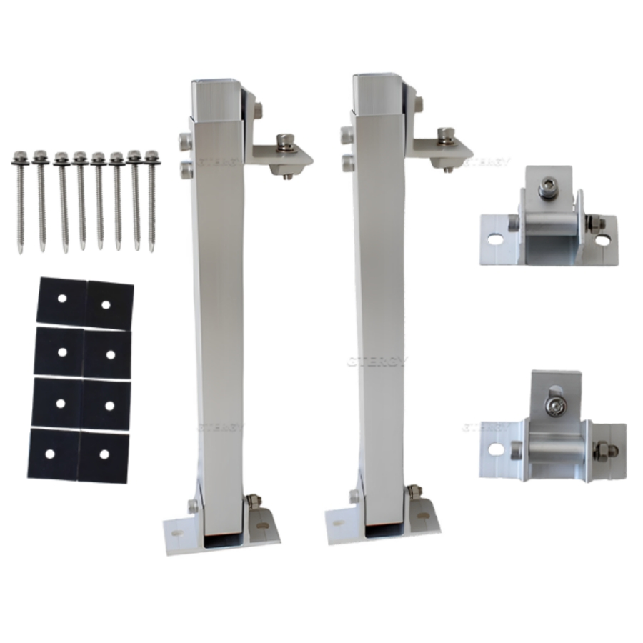 Extension Solar Panel Mounting Bracket Adjustable Tilt Legs Solar Mounting System 10-60 Degree