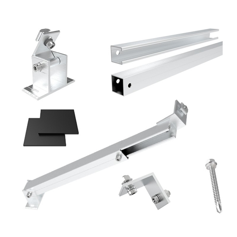 Aluminum Adjustable Tilt Front Leg, Rear Leg for Solar Panel Mounting Brackets