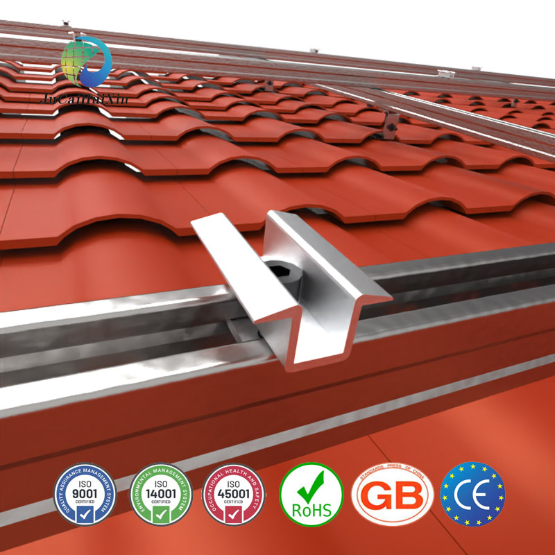Lightweight Aluminum Alloy Solar Bracket for Tile Roofs Quick-Install, Weather-Resistant &amp; Durable