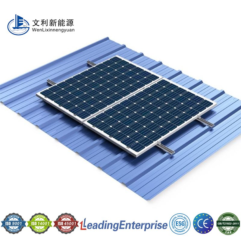 Lightweight High-Strength Solar Mount for Color Steel Roof