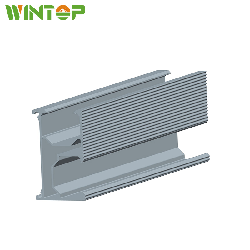 Solar Panel Roof Mounts Component Aluminum Rail