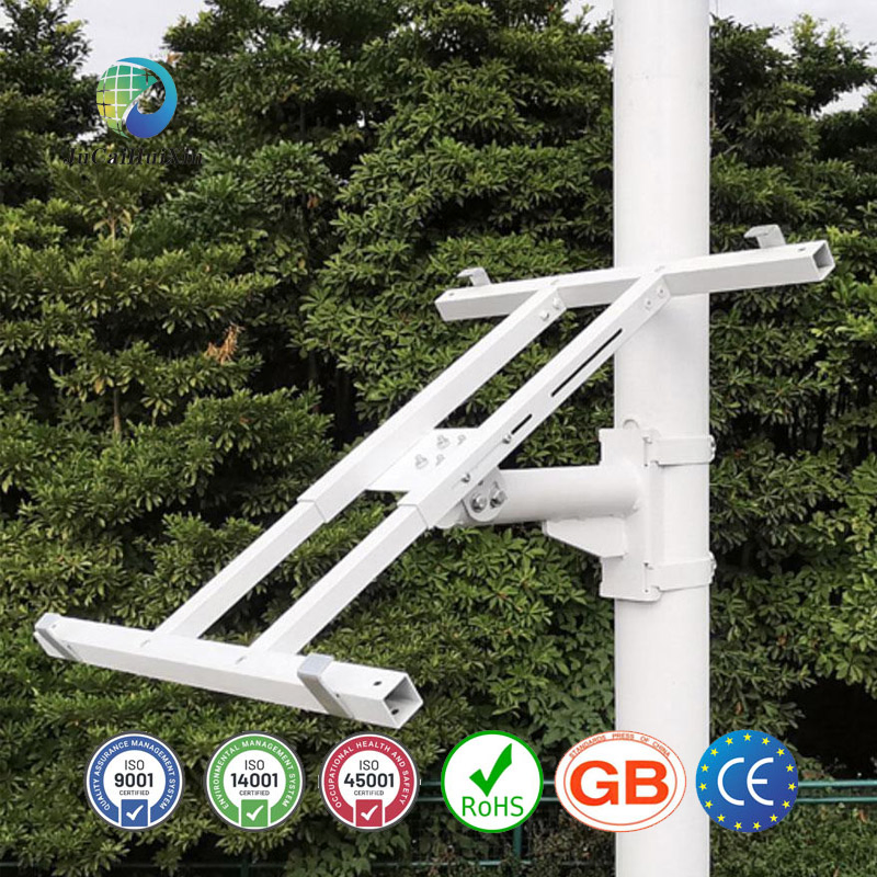 Carbon Steel Pole Mount Solar Panel Bracket Solar Panel Pole Bracket