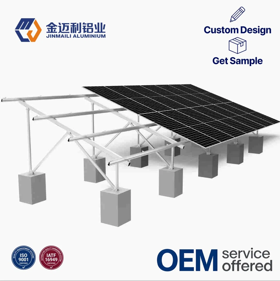 Efficient Tile Roof Solar Mounting Solution Solar Panel Mounting Bracket for Quick Installation