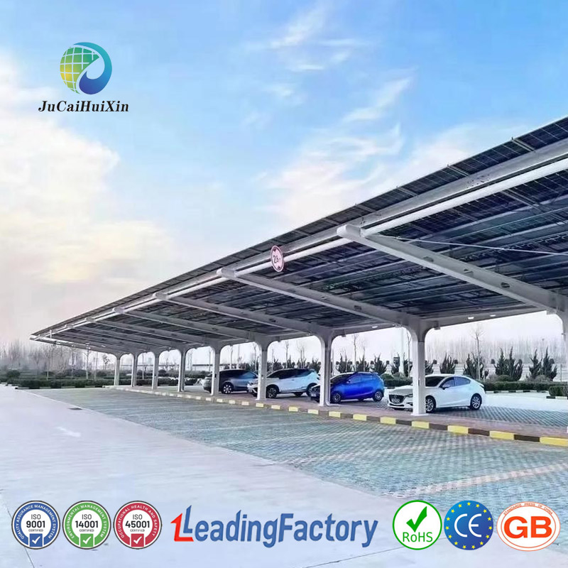 Jchx-Adjustable Solar Brackets Made for All Types of Parking Canopies