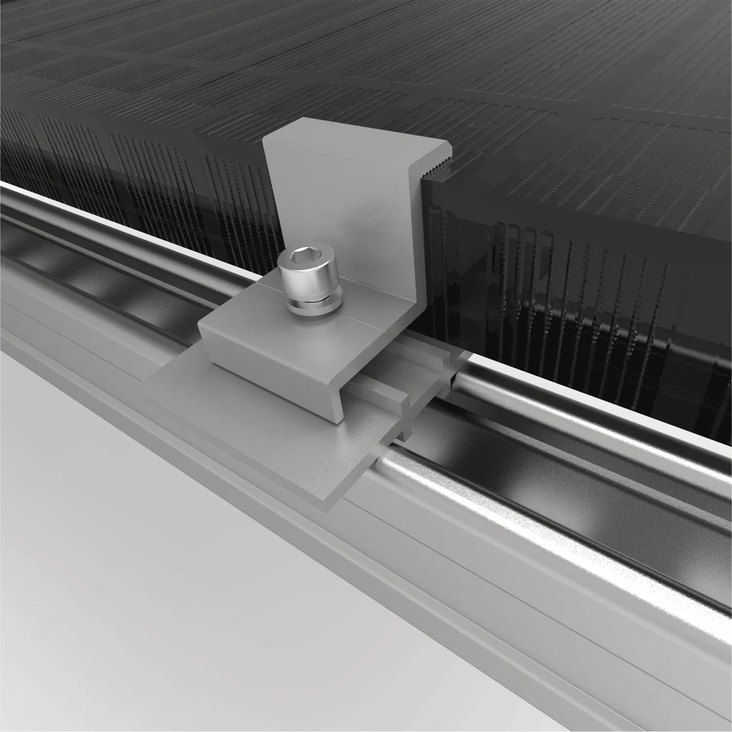 Efficiently Increase Solar Power System Zinc+Aluminum+Magnesium Ground Bracket