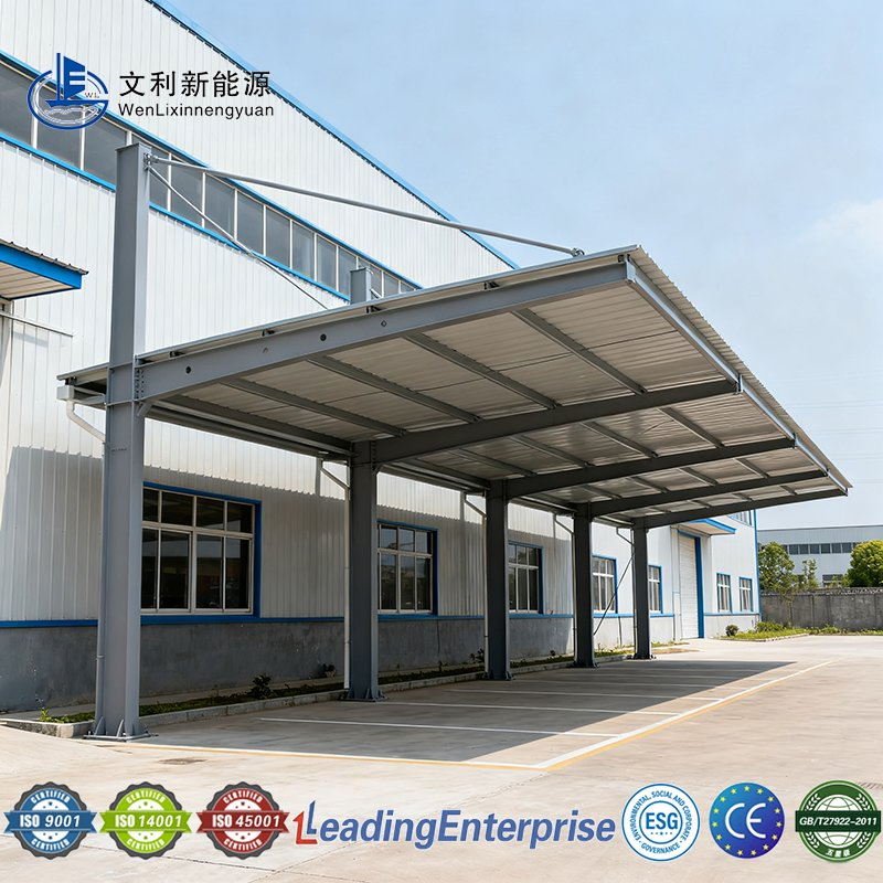 Solar Canopy Mounting for Parking and Outdoor Areas