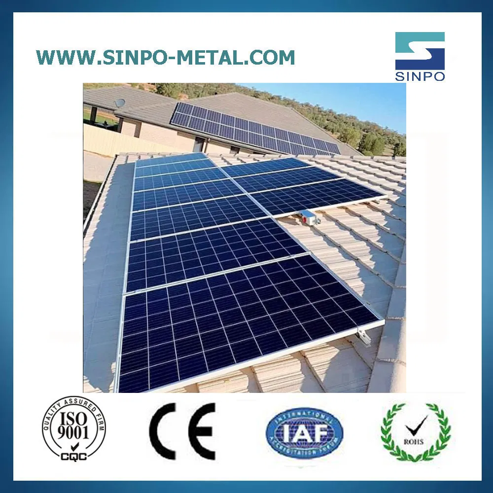 Weather-Resistant Tile Roof Solar Stand Bracket