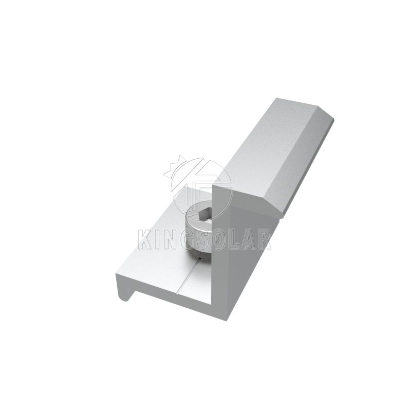 Solar Panel MID Clamp Manufacturer MID and End Clamps for Solar Panels Aluminum Mounting Bracket