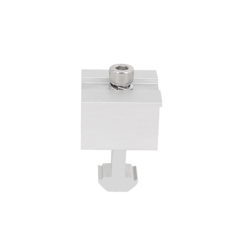 Factory Aluminum Adjustable MID Clamp and End Clamp for Solar Panel Installation Accessories