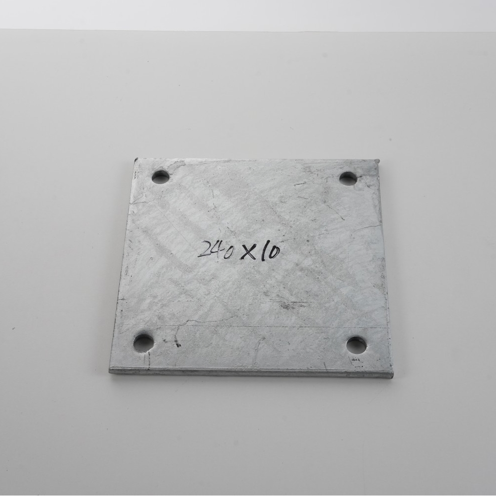 High Strength Solar Mounting Plate for Fixed Tilt PV Structure Systems
