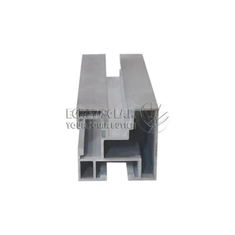 Solar Aluminum Rail PV Panel Mounting System Installation Aluminum Profile