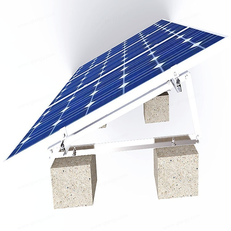 Quick Installation Aluminum Solar Panel Mounting System Solar Tripod Bracket