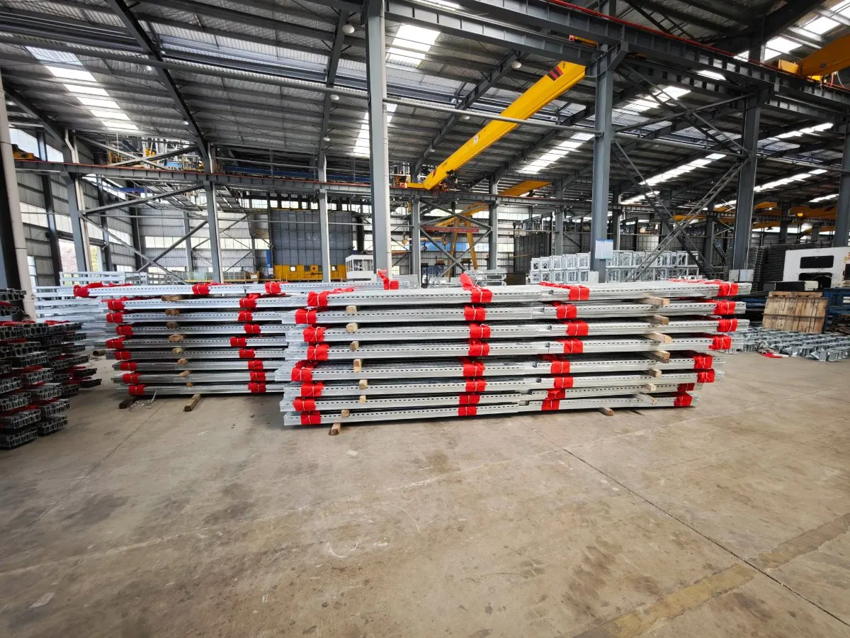 Durable HDG Solar Mount Bracket for 8 Panels, 10° Tilt