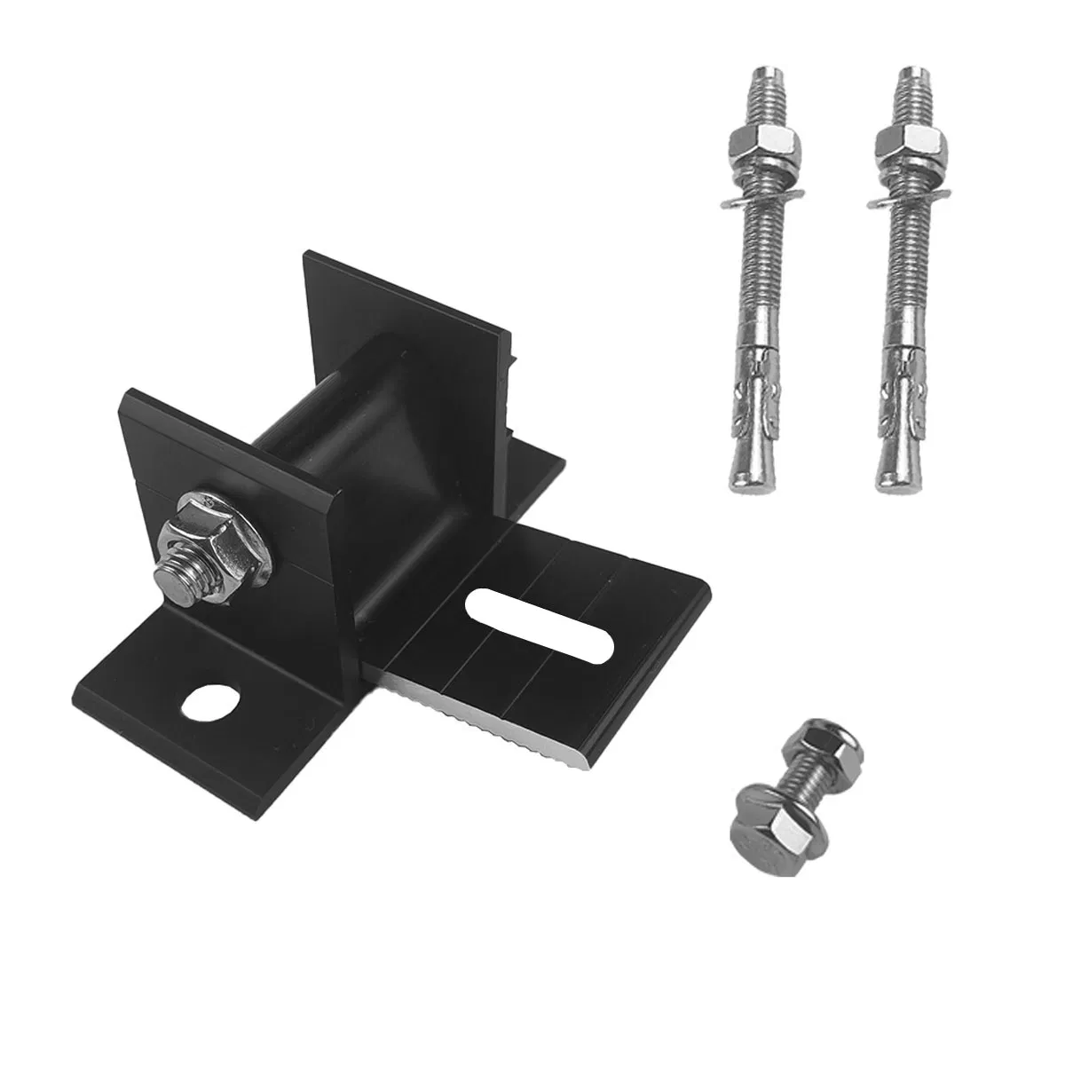 Hot Selling Roof Adjustable Tilt Front Rear Leg Solar Panel Mounting Bracket