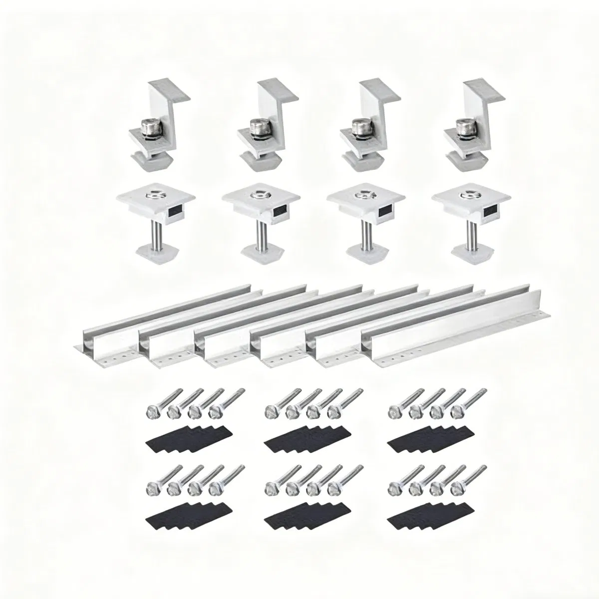 Dwin Aluminum PV Mounting Rail for Solar Panel System