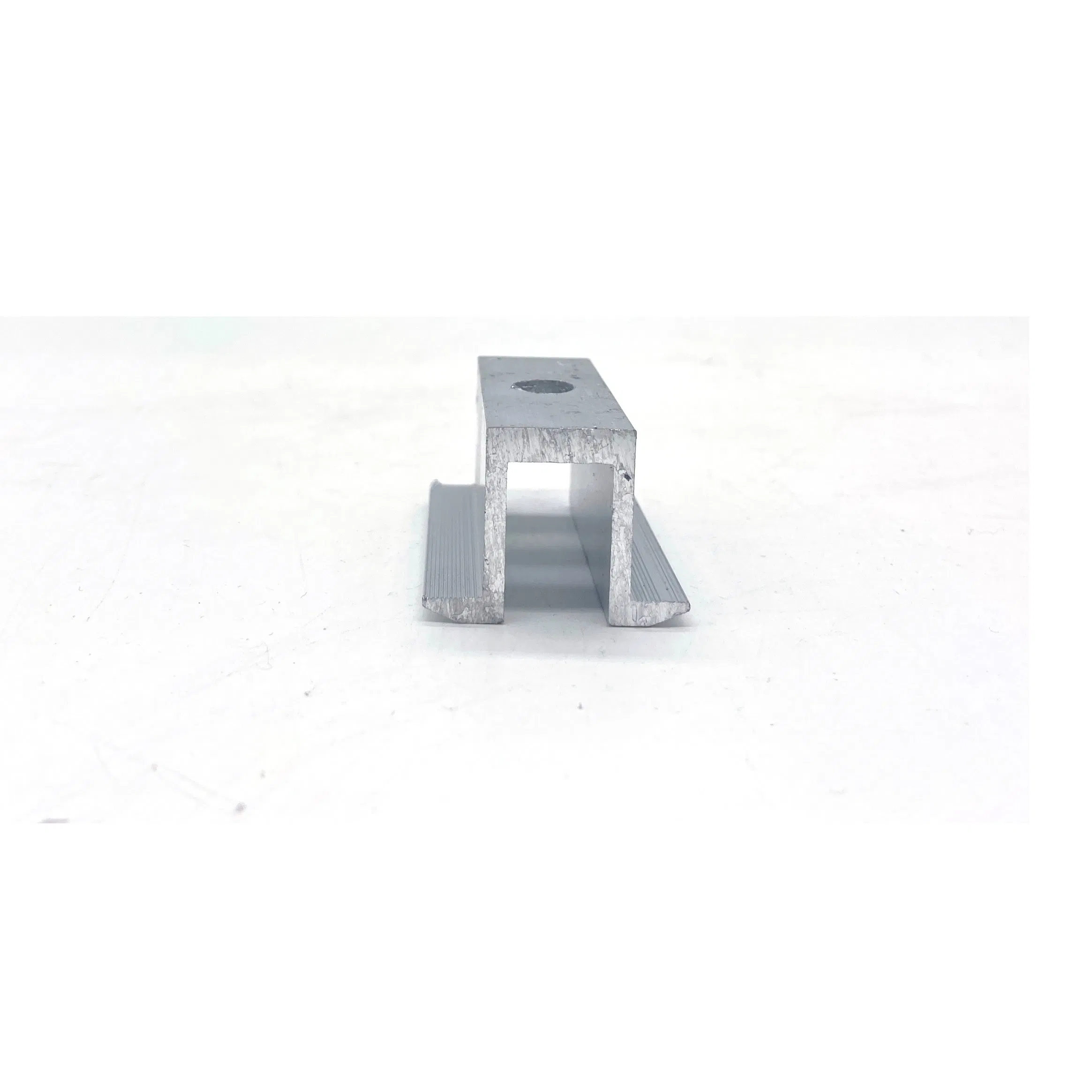 High Quality Aluminum Solar Panel Mounting Roof Structure MID End Clamp for Solar Panel Installation