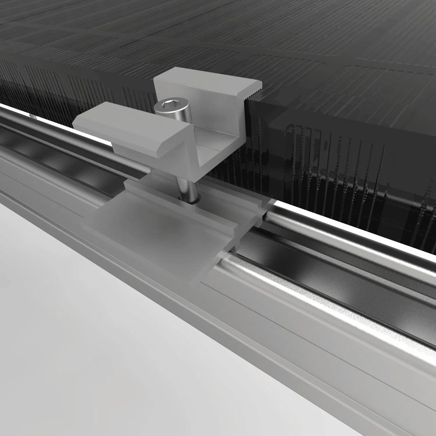 PV Solar Panel Energy Power Aluminum Pole Ground Bracket Structure Mounting System