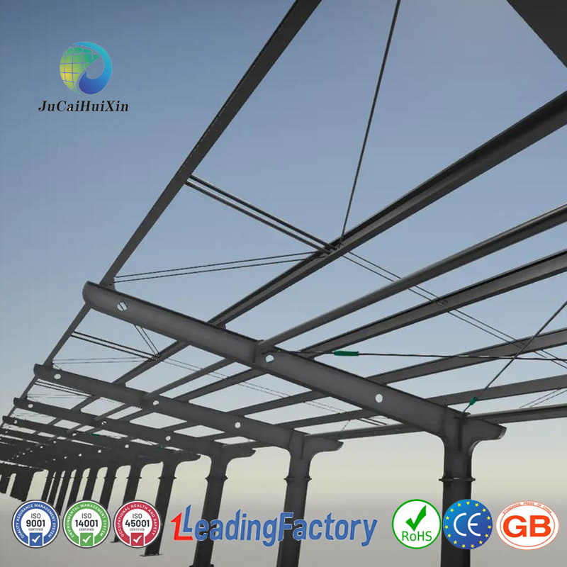 Jchx-Heavy-Duty Solar Brackets for Car Park Canopies and Structures