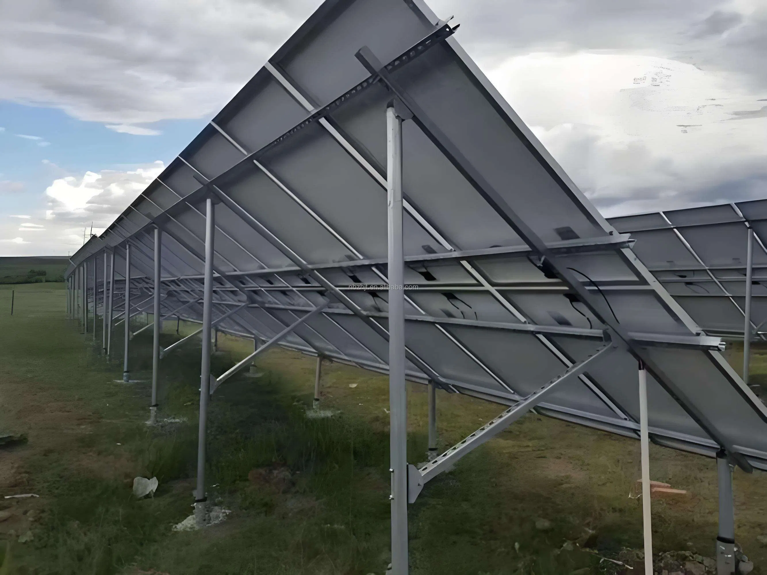 Durable Galvanized Photovoltaic Bracket with Precision Mount Solar Array Bracket Triangle Structure Stainless Steel Industrial Solar Panels