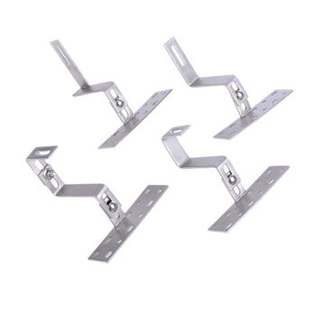 Good Quality PV Solar Panel Roof Mounting Brackets Adjustable Hook on Tile Roof