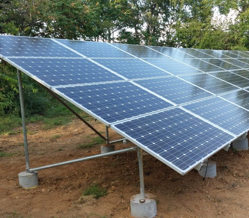 Aluminum Solar Bracket for Solar Panels Ground Mounting System