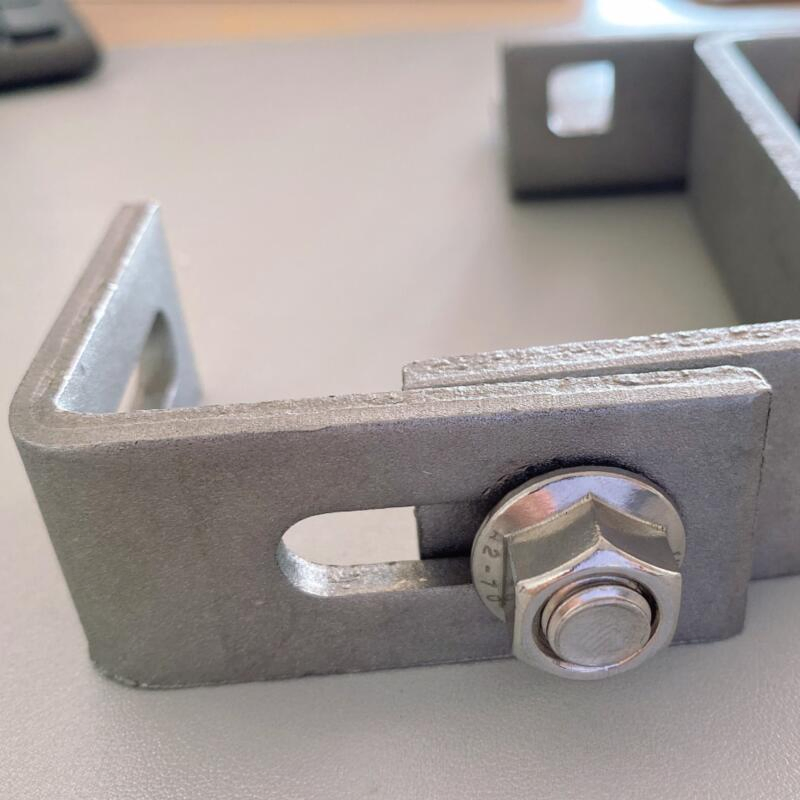 Adjustable Solar Panel Mounting Brackets Stainless Steel Pantile Solar Roof Hook