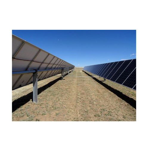 Single-Axis Tracking Photovoltaic Bracket Solar Panel Tracker System for Increased Solar Efficiency